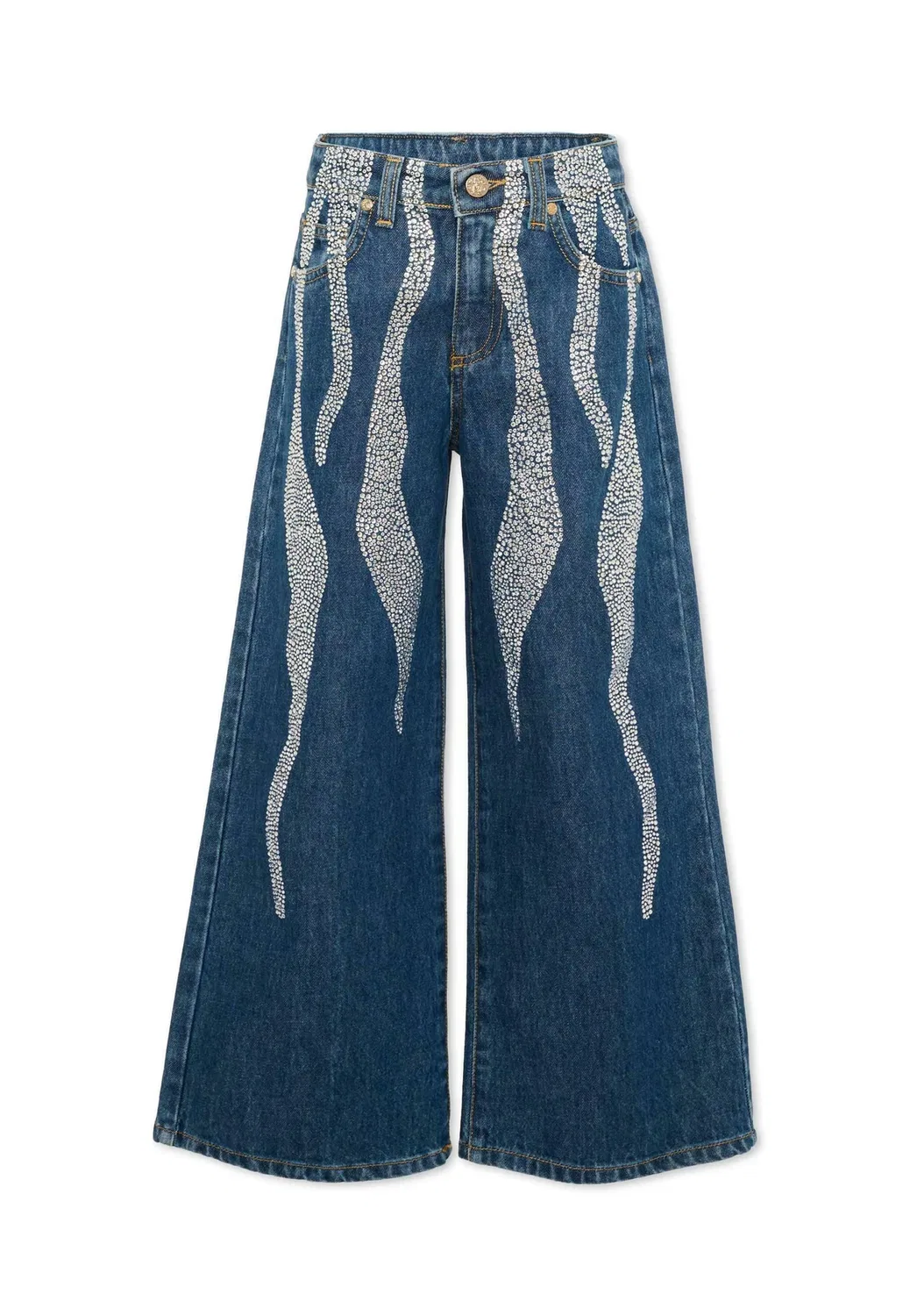 Джинсы - расклешенные джинсы Roberto Cavalli, Denim