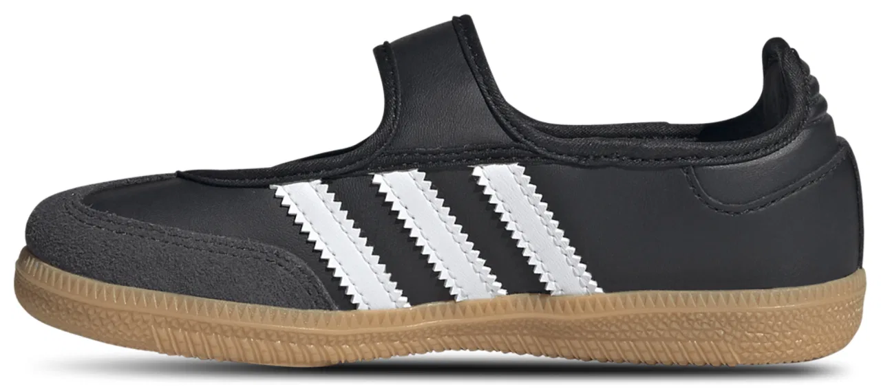 Детские кеды Samba Jane Adidas, цвет Core Black/Footwear White — фото 2