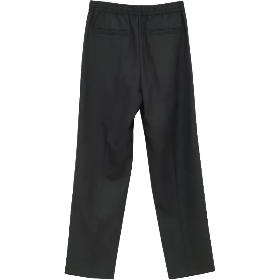 Мужские повседневные брюки свободного кроя Dark Gray GUCCI — фото 3