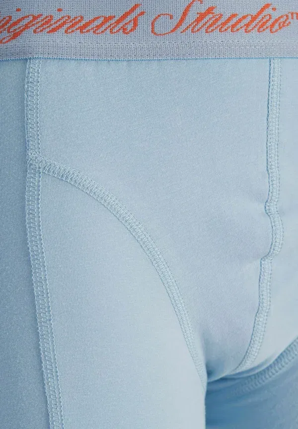 Комплект из 3 трусов-плавок для подростков Jack & Jones Junior, синий — фото 3