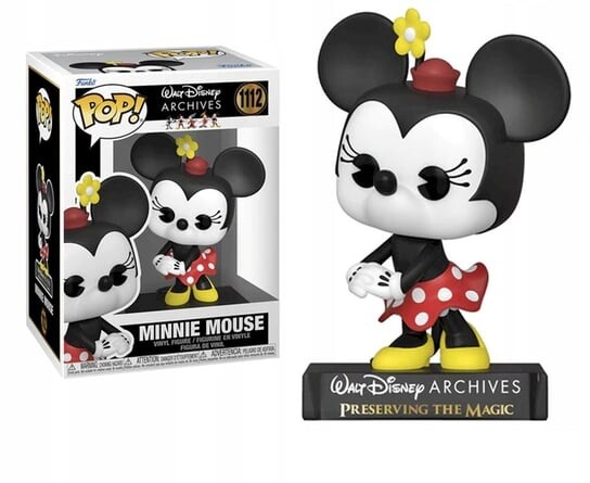 

Funko POP! Дисней, коллекционная фигурка, Архив Диснея, Минни Маус, Серый, Funko POP! Дисней, коллекционная фигурка, Архив Диснея, Минни Маус