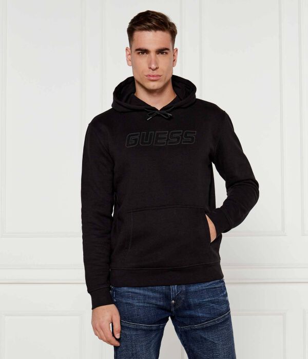 

Толстовка мужская Guess Active с капюшоном, черный