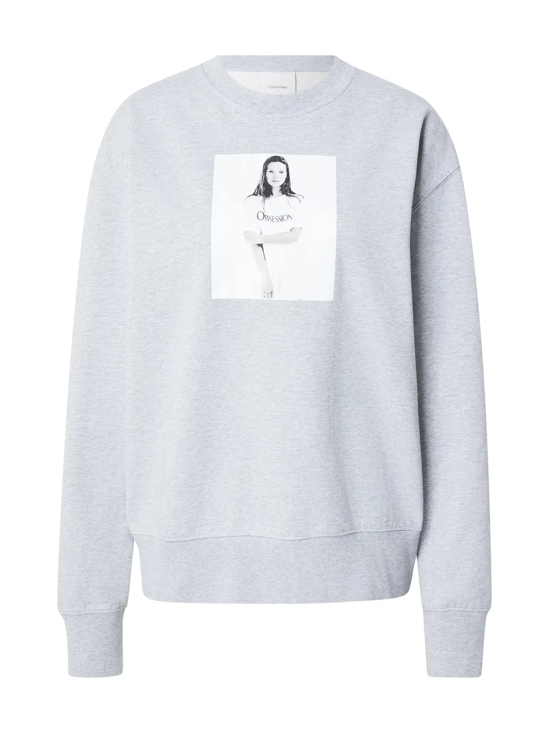 Толстовка Calvin Klein KATE OBSESSION BOYFRIEND, серый