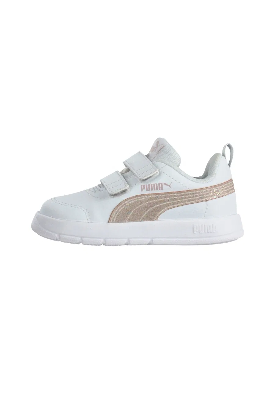 Кроссовки PUMA 'Courtflex V3' белого цвета