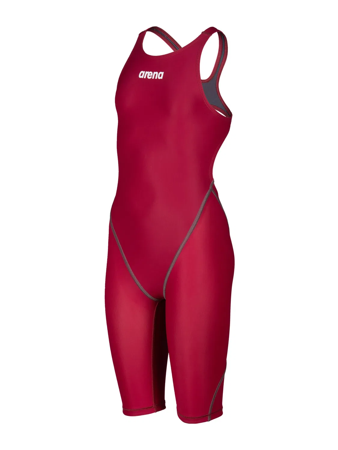 Спортивный купальник Arena Athletic Swimwear POWERSKIN ST NEXT OB JR красного цвета — фото 2