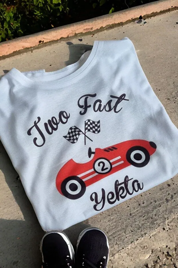 Детская футболка с принтом Birthday Tee Lasilla, White