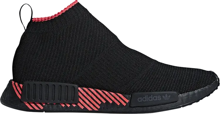 Кроссовки Adidas NMD_CS1 'Shock Red', черный — фото 2