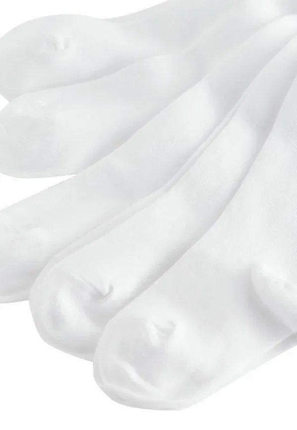 Комплект из 5 пар колготок, хлопок, 5-pack - tights, Next, White, белый — фото 3