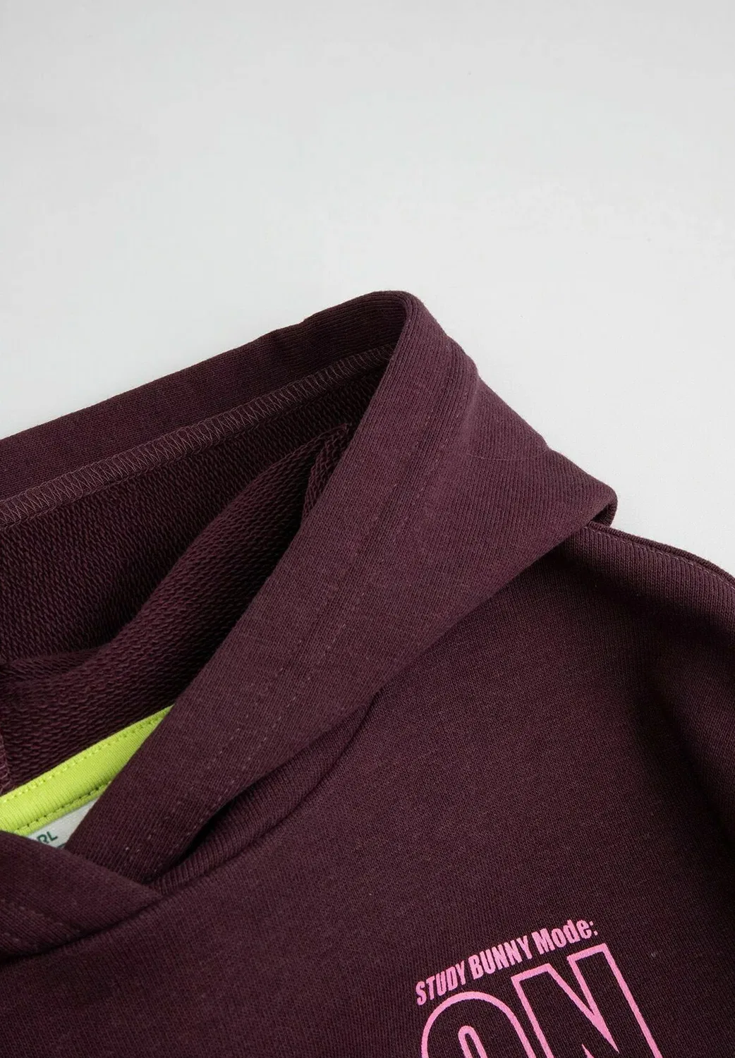 Толстовка Kapuzenpullover - худи Coccodrillo, Dark Red — фото 3