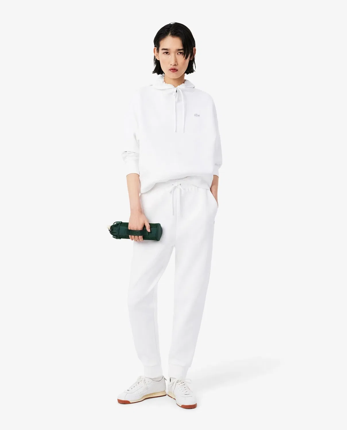 Джоггеры Lacoste Blanco, хлопковые спортивные штаны — фото 4