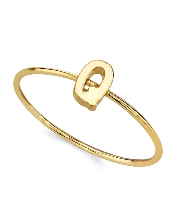 

Кольцо с инициалами из 14-каратного золота 2028, q