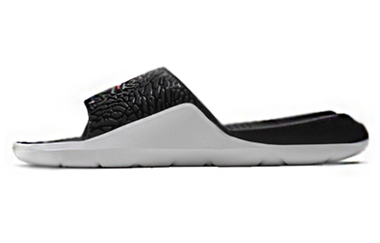 

Шлепанцы и сланцы JORDAN Hydro 7 V2 Black Red Burst Crack Slippers 'Black'