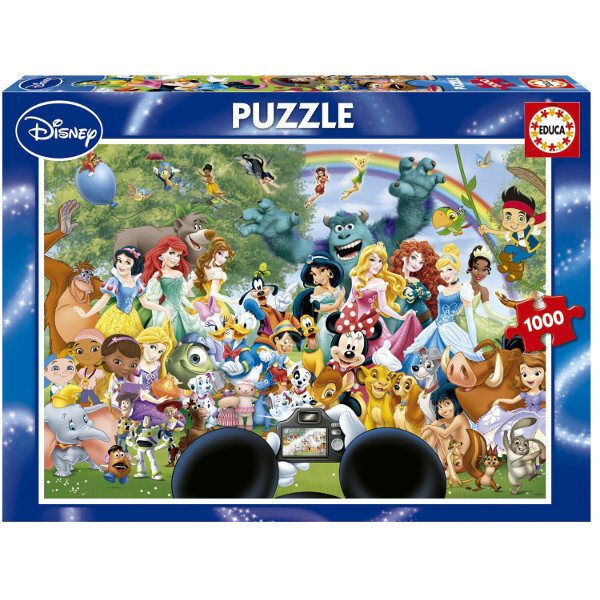 

Educa, пазл The Wonderful World of Disney, 1000 шт.