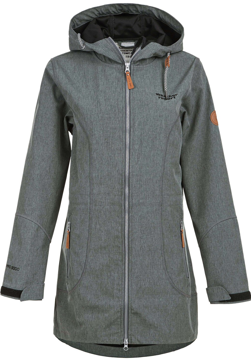 

Куртка софтшелл Weather Report LILAN, цвет 1011 Dark Grey Melange, Серый, Куртка софтшелл Weather Report LILAN, цвет 1011 Dark Grey Melange