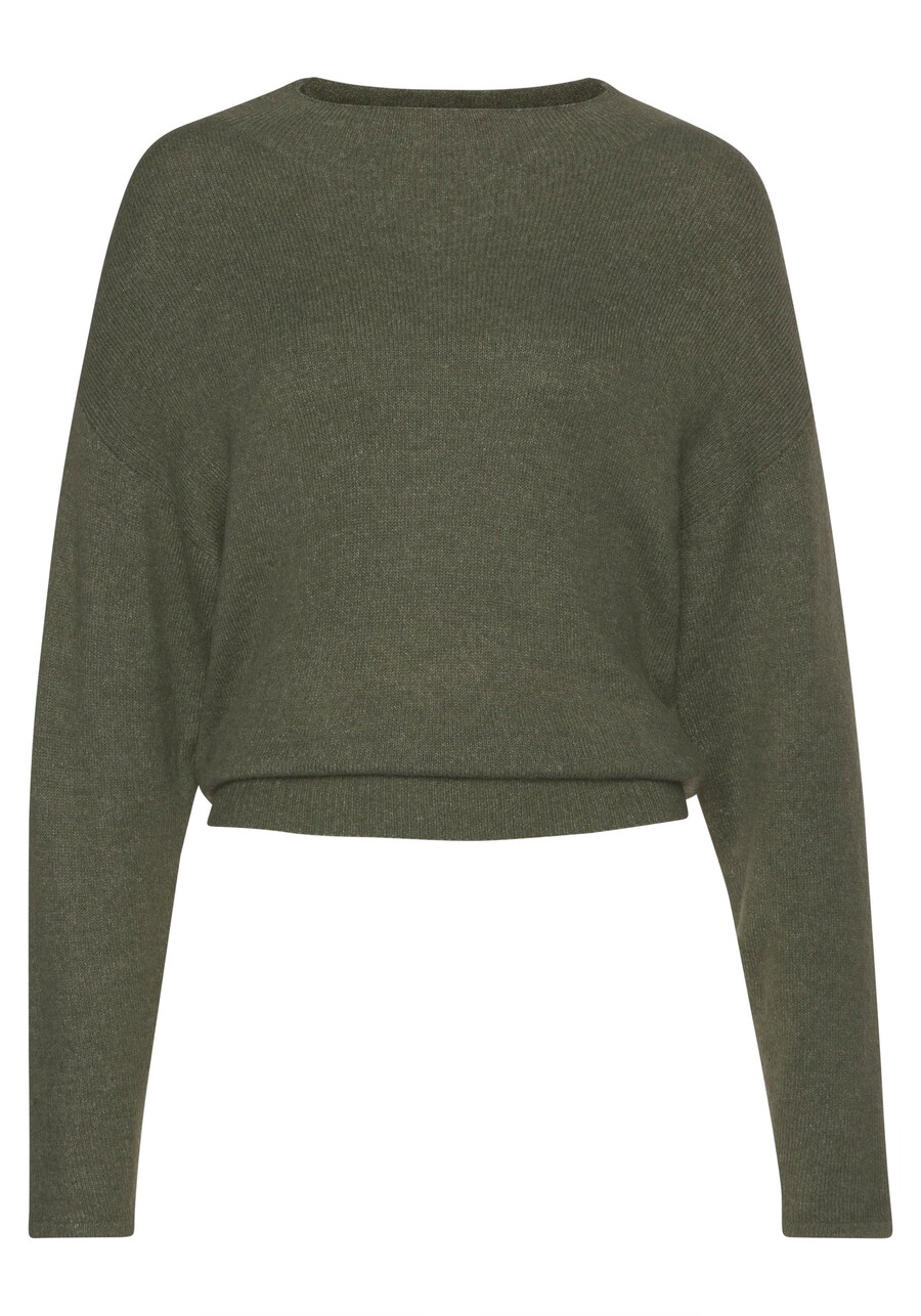 

Тонкий вязаный свитер LASCANA Sweater, хаки