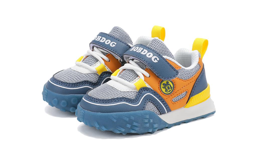 Быстросохнущие и износостойкие низкие ботиночки для малышей Infant And Toddler BOBDOG, цвет слоновая кость/темно-синий — фото 3