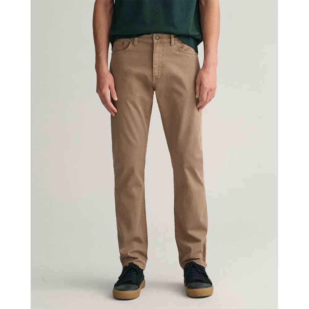 

Джинсы Gant Desert Regular Fit, коричневый