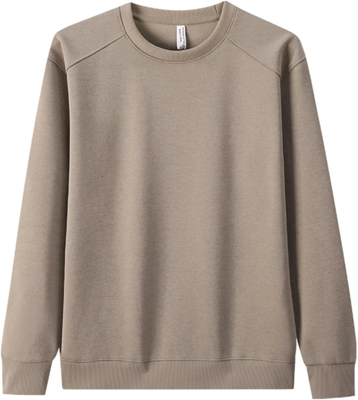 

Мужская футболка Casual Solid Color Loose Crewneck