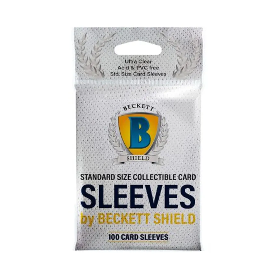 

Карманы для карточек — стандартные (100), Beckett Shield Card Protection