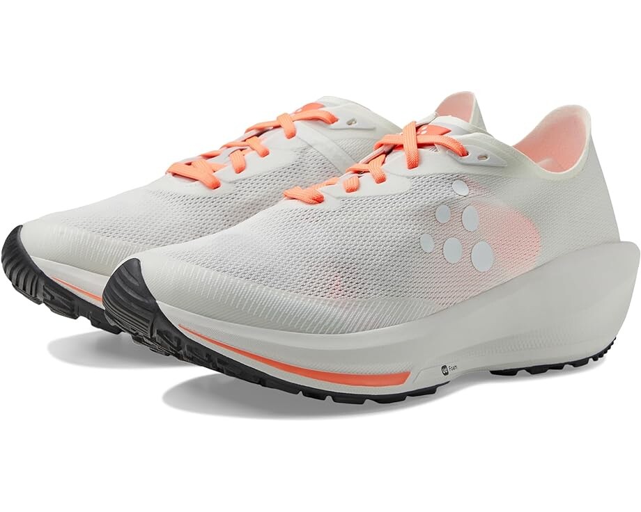 

Кроссовки Craft CTM Ultra 3, цвет Ash White/Shock, Белый, Кроссовки Craft CTM Ultra 3, цвет Ash White/Shock
