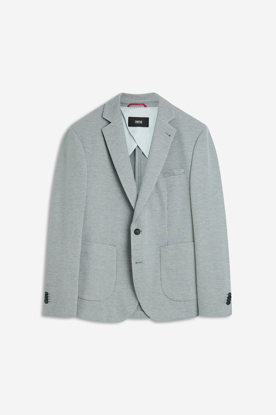 

Деловой пиджак прямого кроя CINQUE, пастельно-зеленый