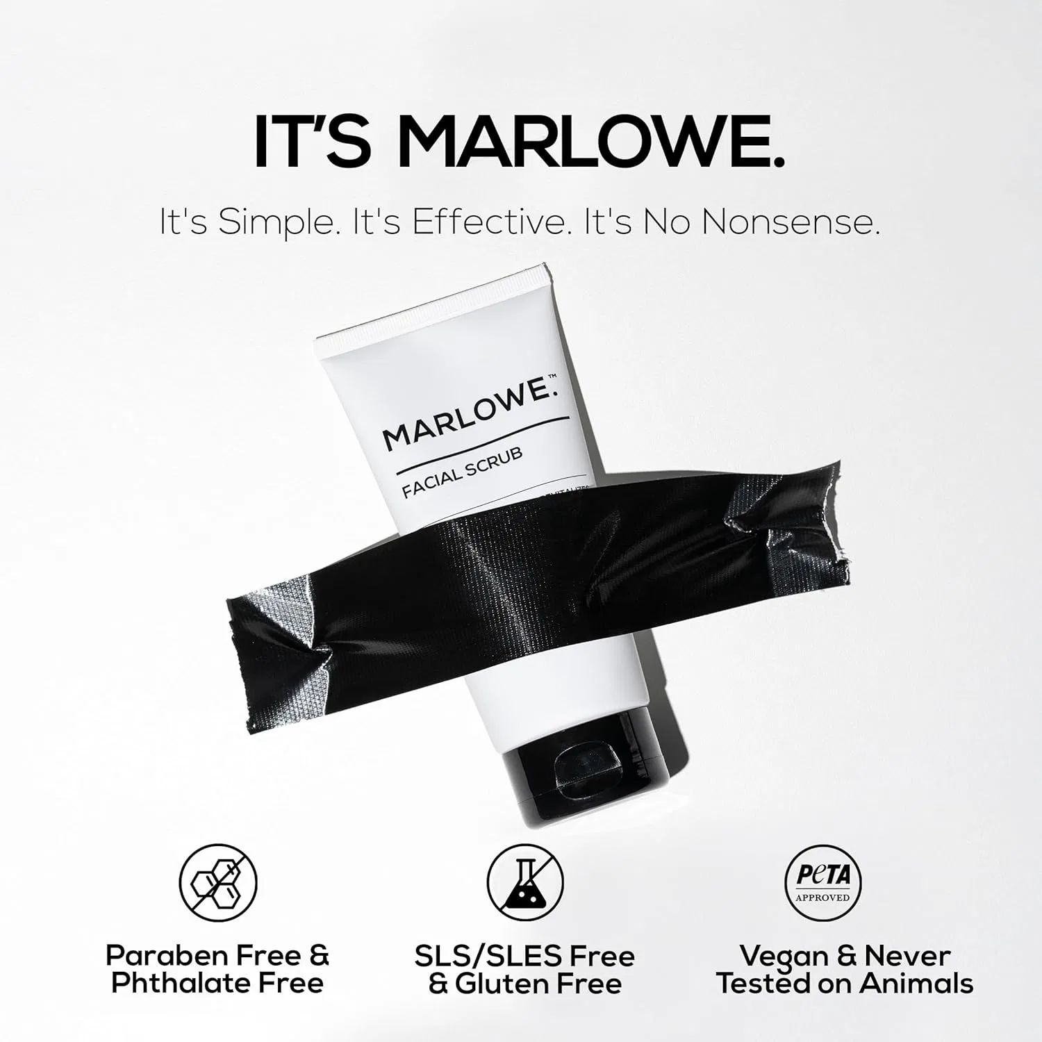Скраб для лица MARLOWE. No. 122, 6 унций, сандаловое дерево — фото 4