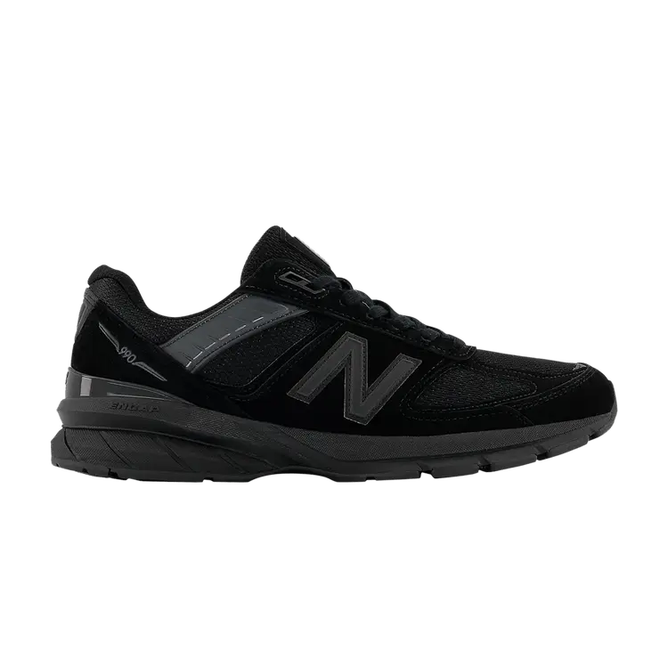 

Кроссовки New Balance 990v5 Made in USA 4E Wide Triple Black, черный