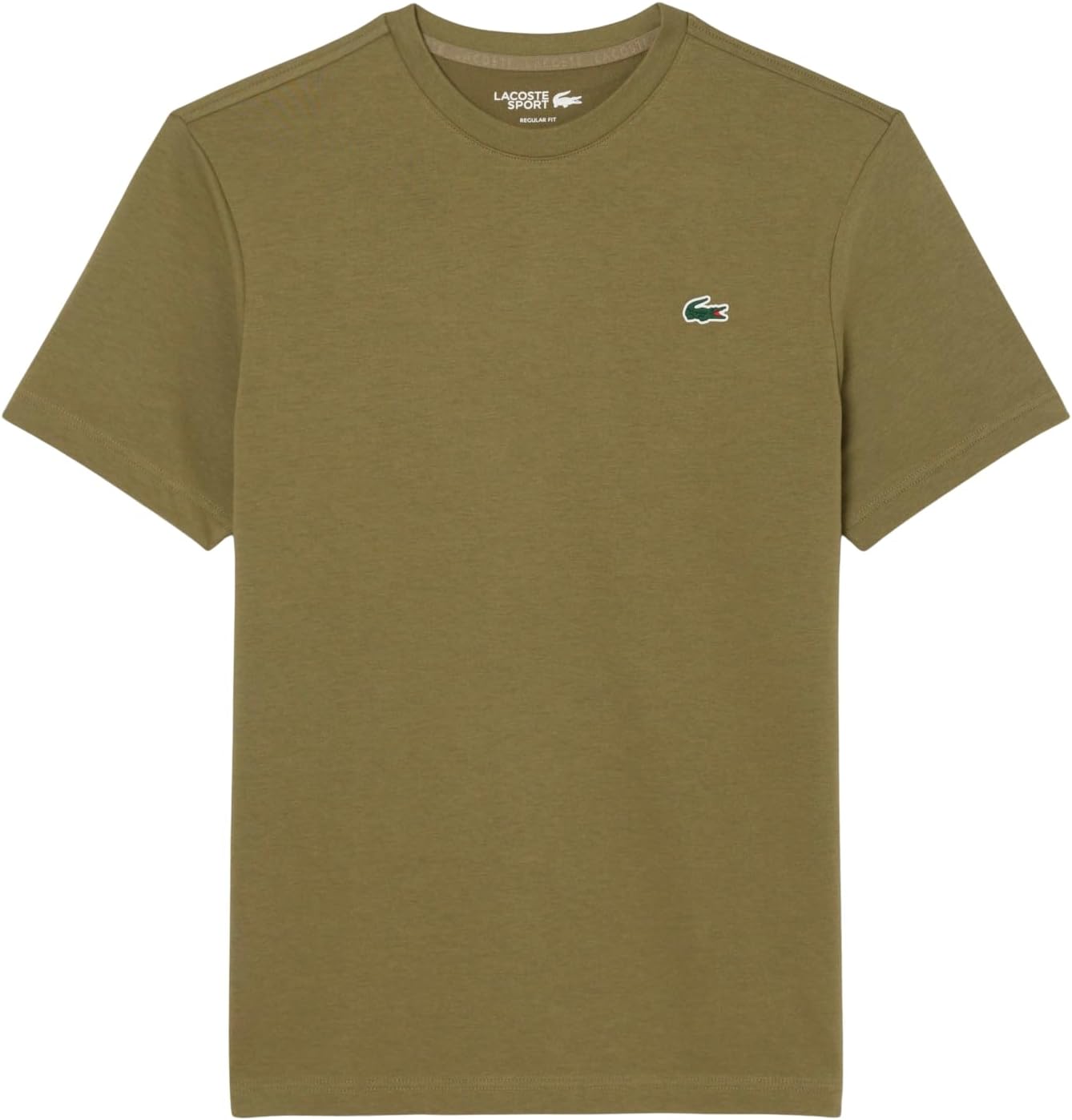 

Мужская спортивная футболка Lacoste Ultra-Dry с принтом, Olive, Хаки, Мужская спортивная футболка Lacoste Ultra-Dry с принтом, Olive