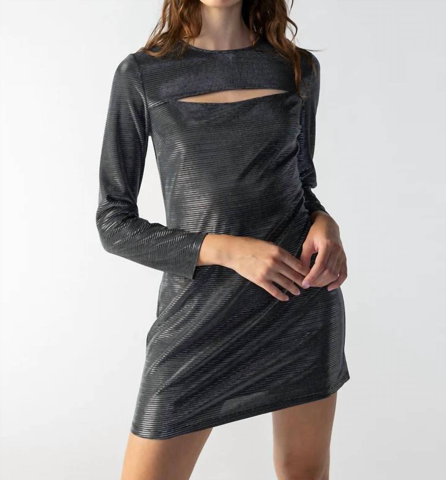 

Платье Night Disco в серебристом металлике Sanctuary, цвет silver metallic