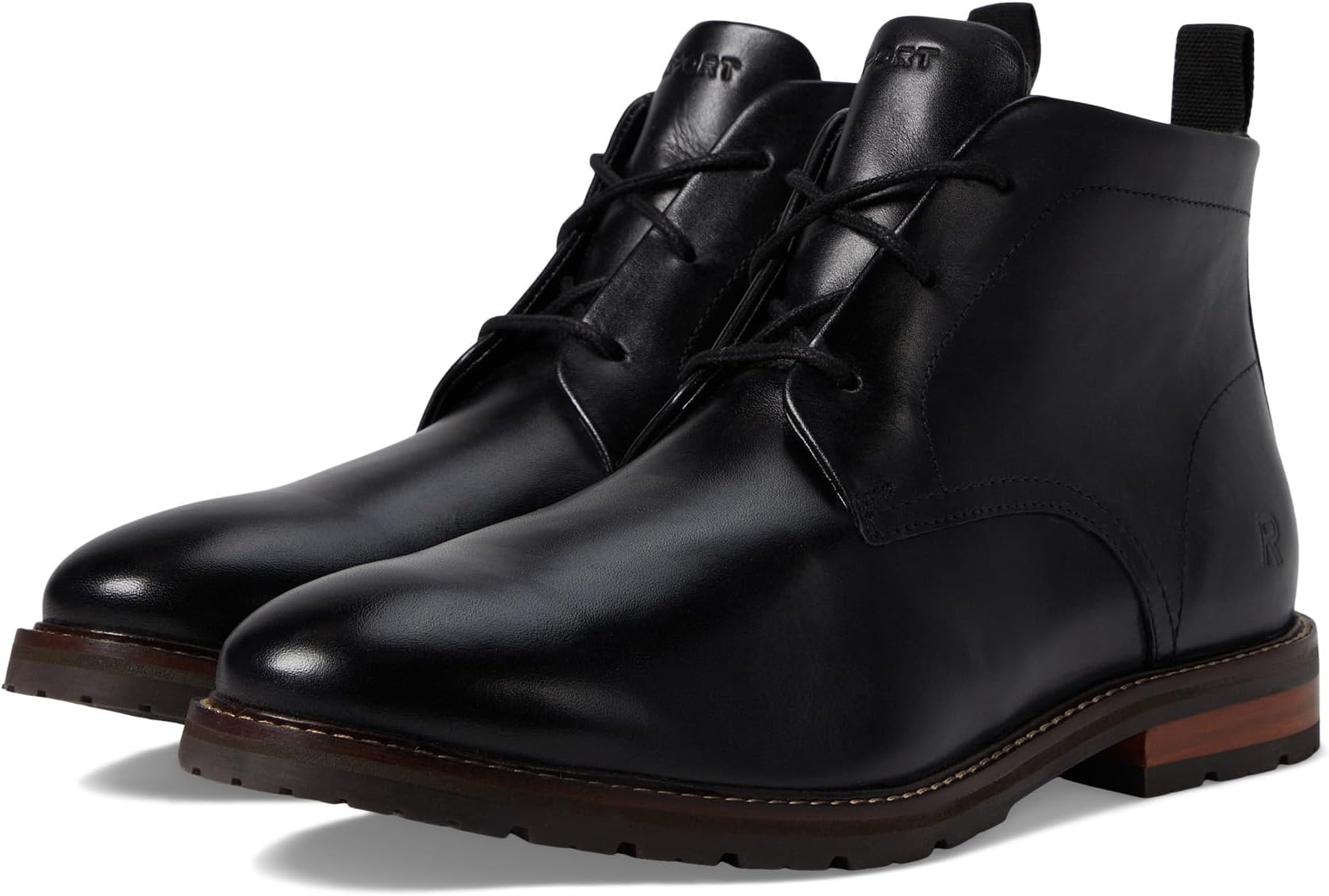 

Ботинки Rockport Caspe, цвет Black Leather