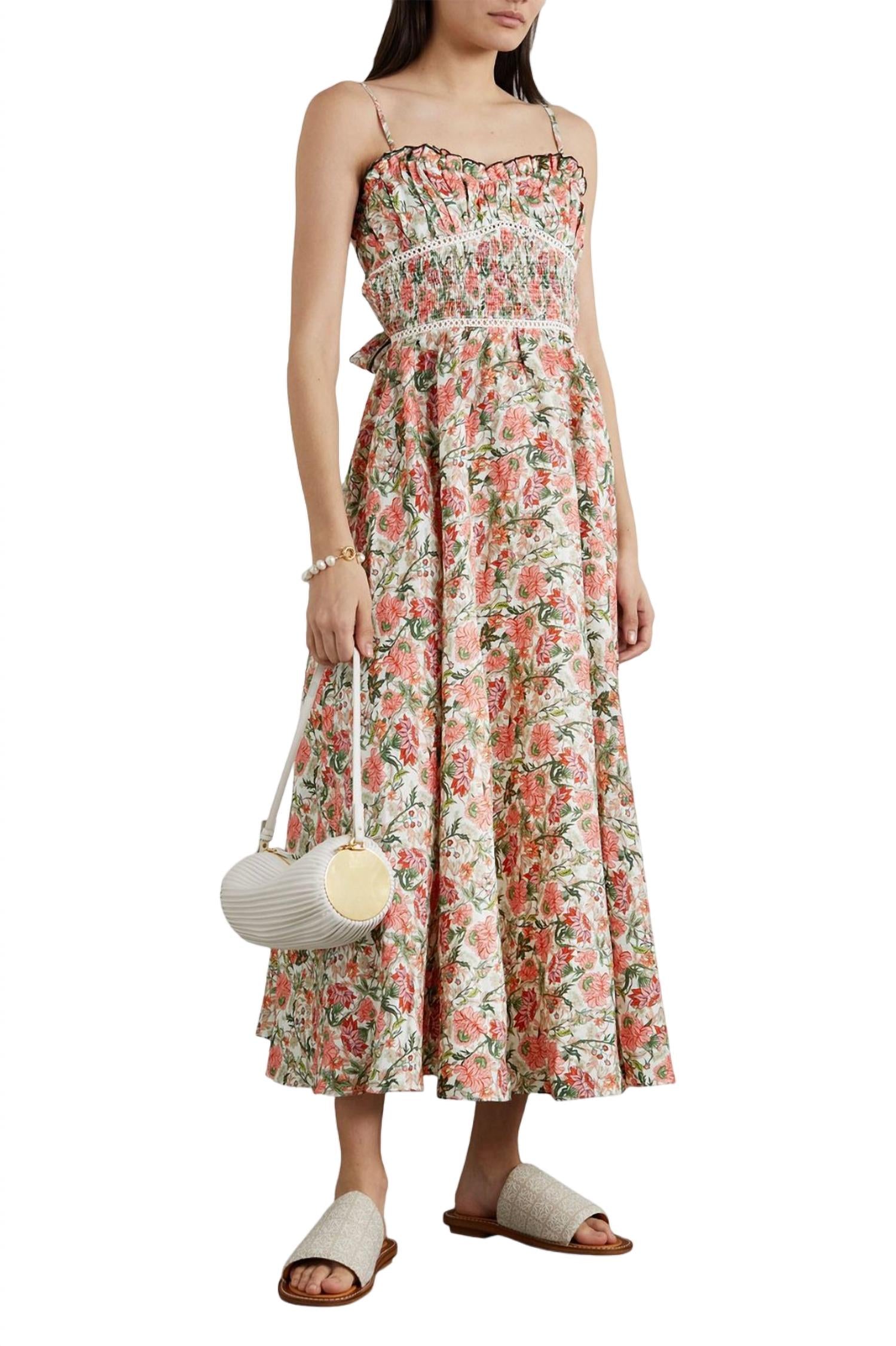

Платье Мелоди в цветочек LUG VON SIGA, цвет floral