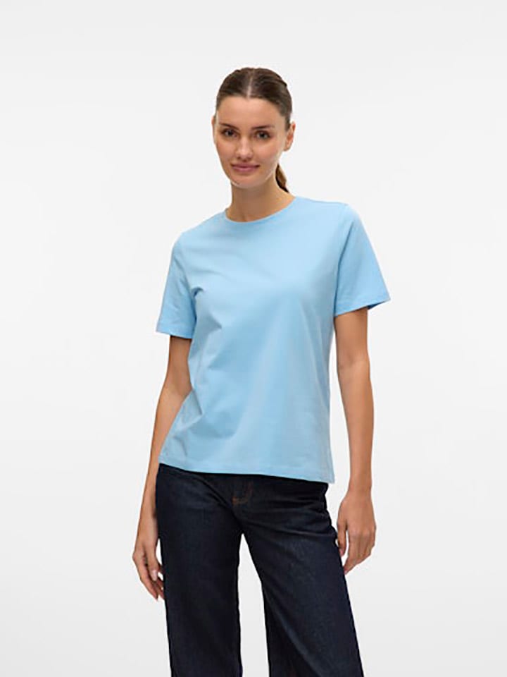

Футболка Vero Moda, светло-синий