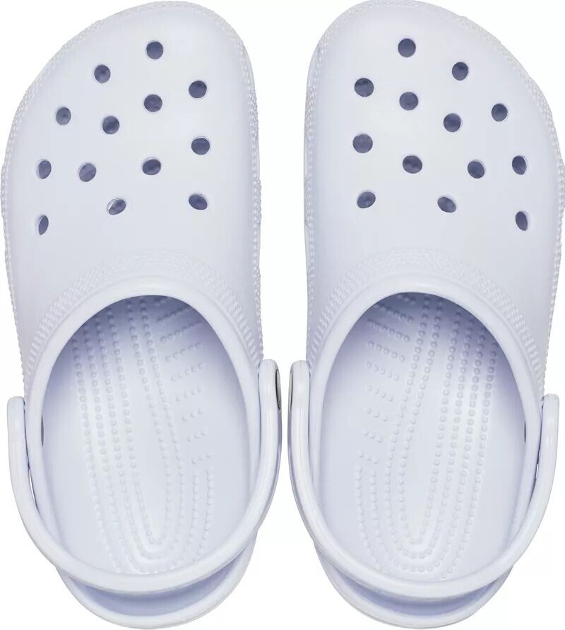 Классические сабо Crocs с перфорацией, белый — фото 4