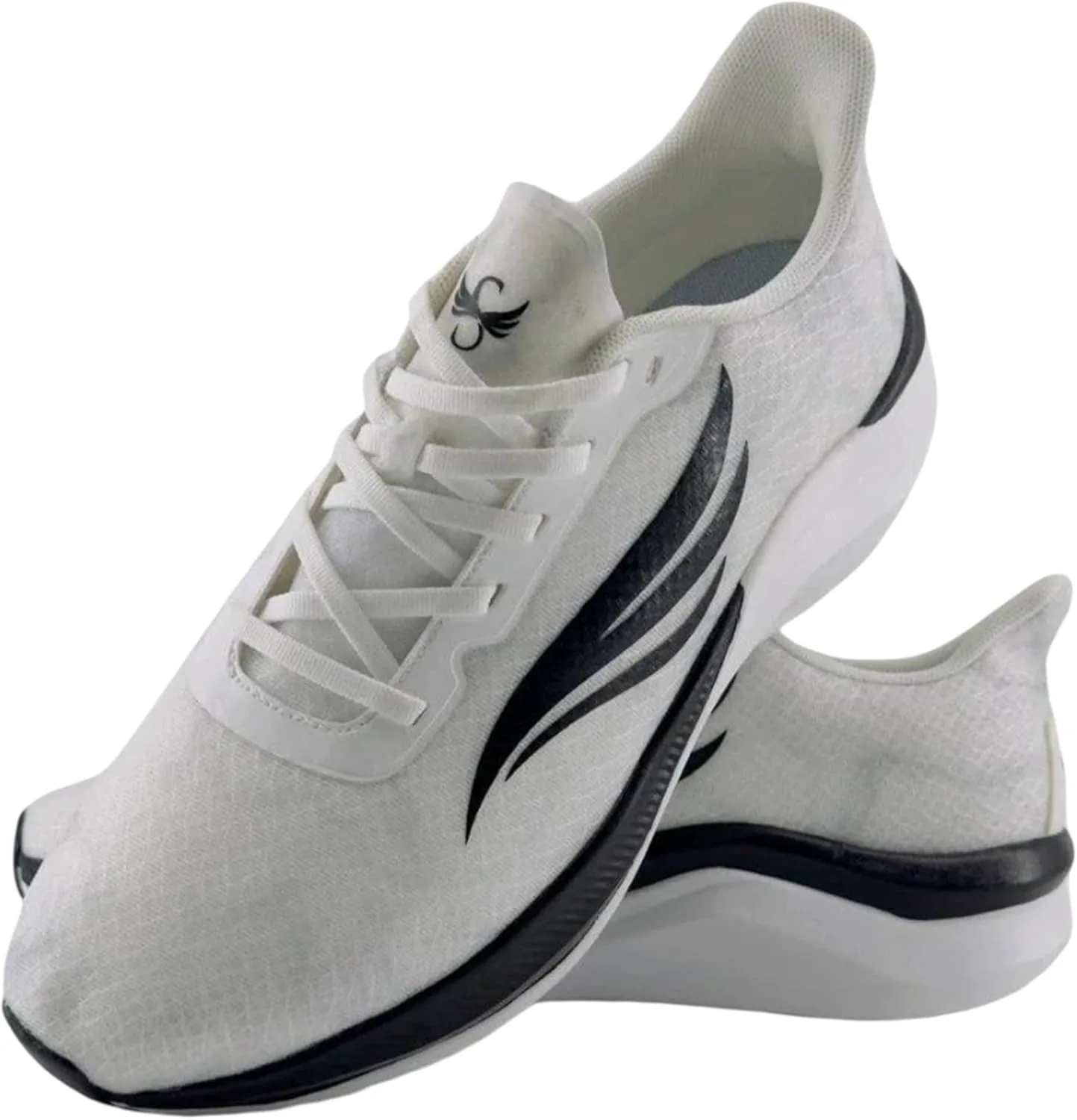 Легкие беговые кроссовки Swift Running Celer для мужчин, комфортные кроссовки для ходьбы, ежедневных пробежек и носки в течение всего дня S SWIFT RUNNING FLY FREE, белый