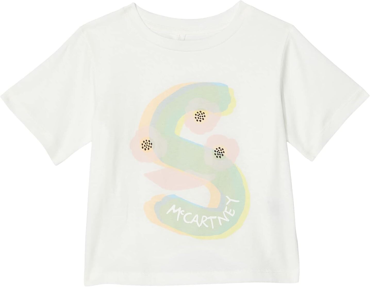 

Футболка Stella Mccartney Tee with Overlayer S Print, белый