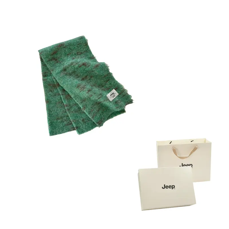 

Шарф из полиэстера Unisex Jeep, зеленый