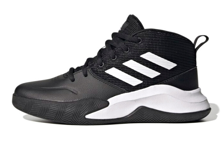 

Кроссовки adidas Own The Game Wide K 'Black White'