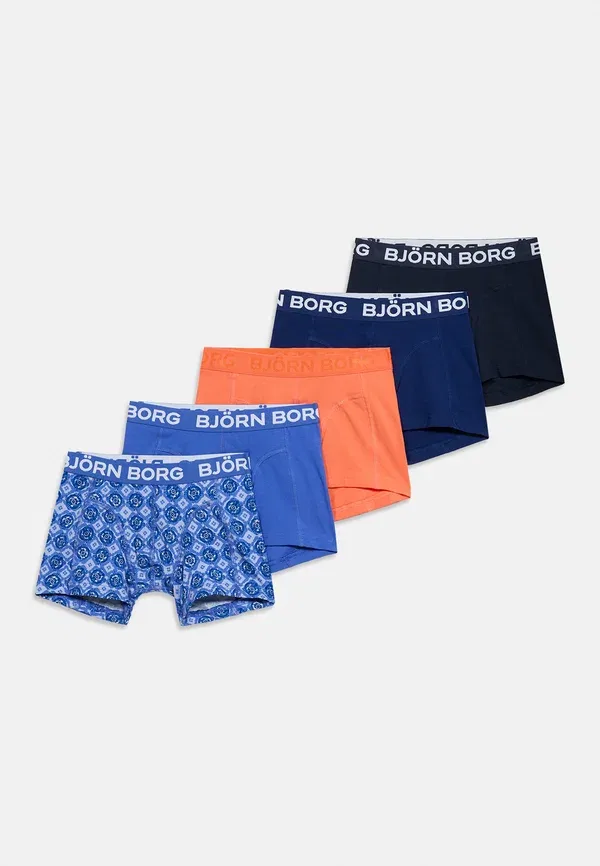 Трусы 5 шт Björn Borg, черный/абрикосовый/мультиколор