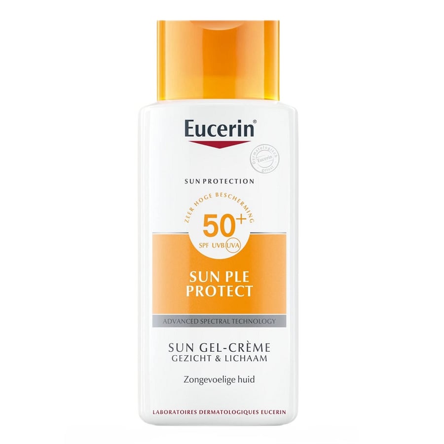 

Eucerin, Sun Leb Protect SPF50+ солнцезащитный гель-крем для лица и тела 150 мл