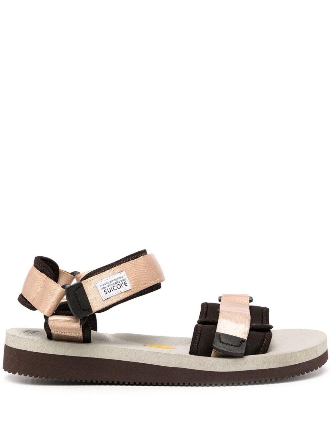 

Suicoke сандалии Cel-V на липучках, серый
