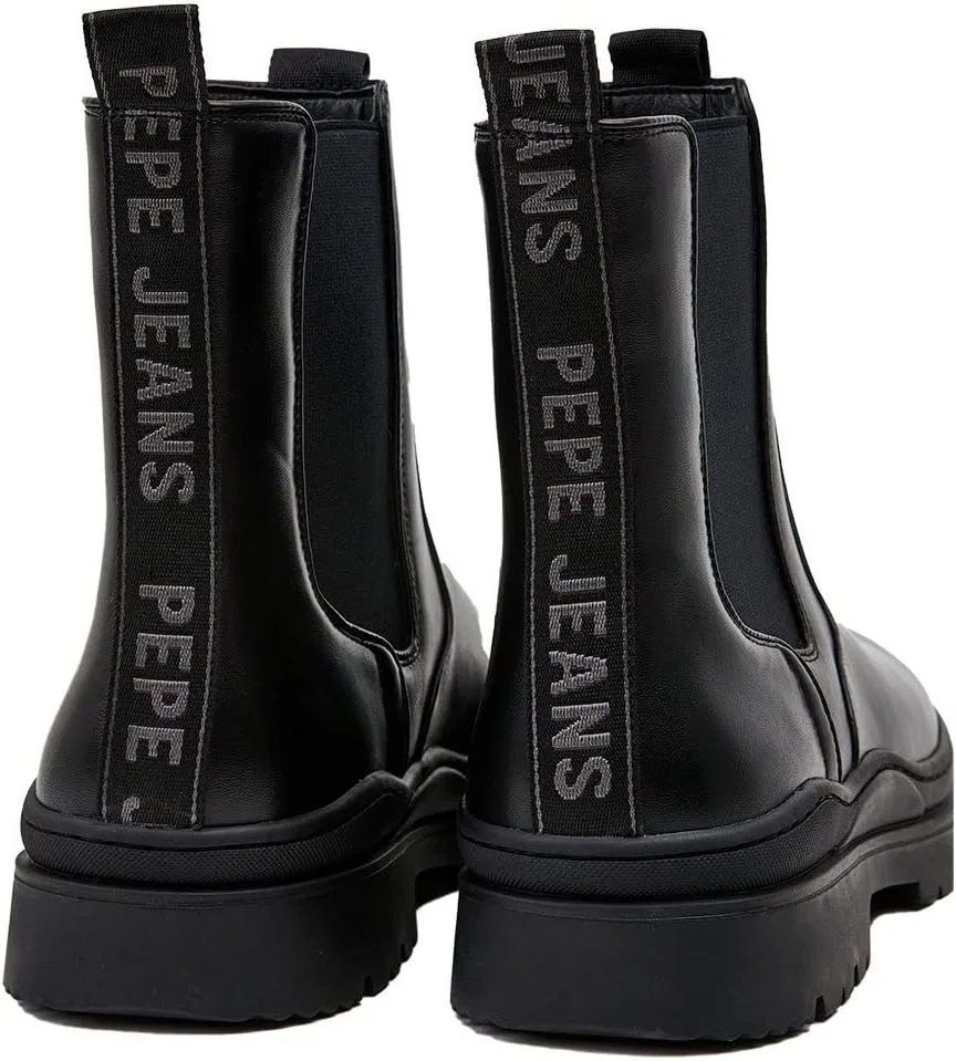 Мужские ботинки Pepe Jeans Soda Track Chelsea размера M, 999Black — фото 4