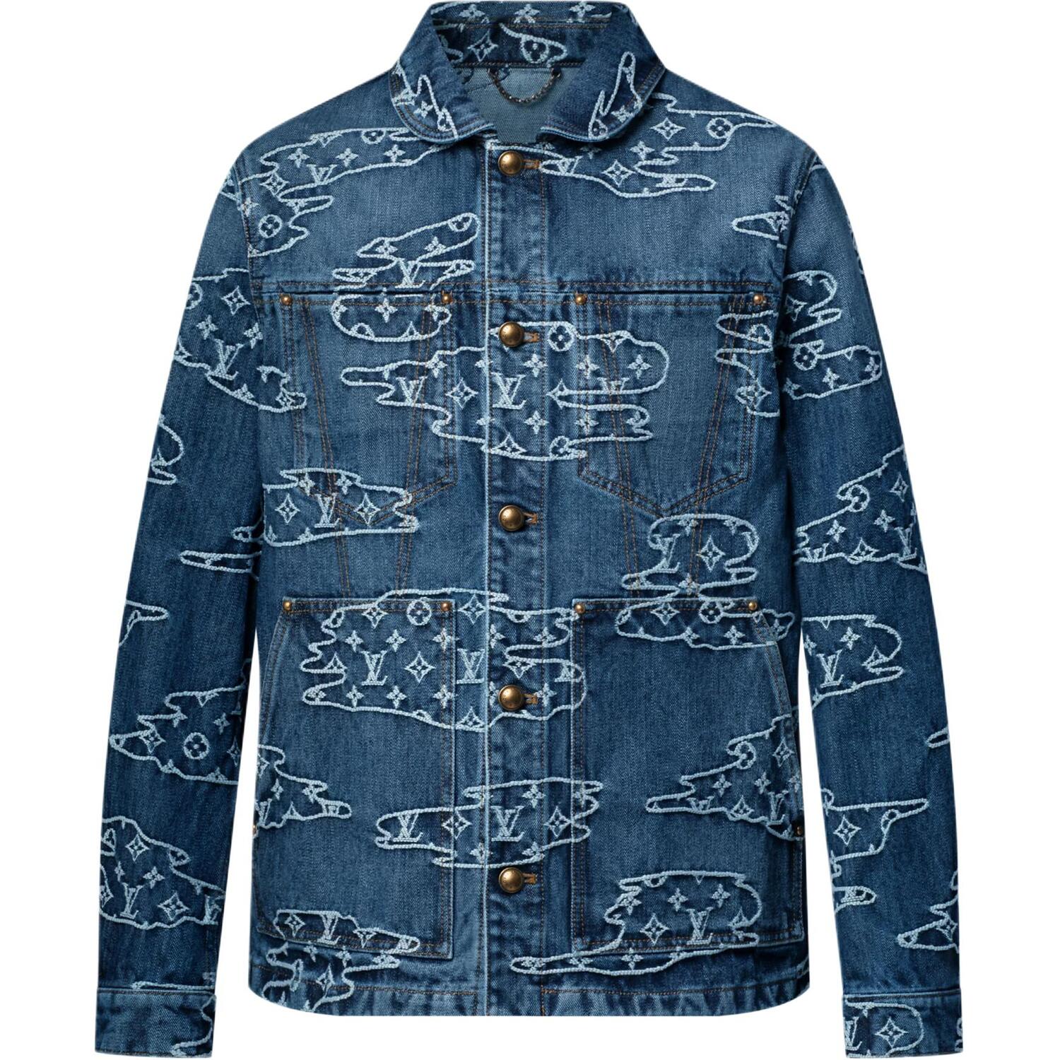 

LOUIS VUITTON Джинсовая куртка, Blue