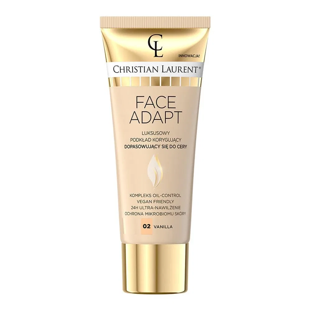 Корректирующий тональный крем Face Adapt от Christian Laurent Christian Laurent, 02 Vanilla