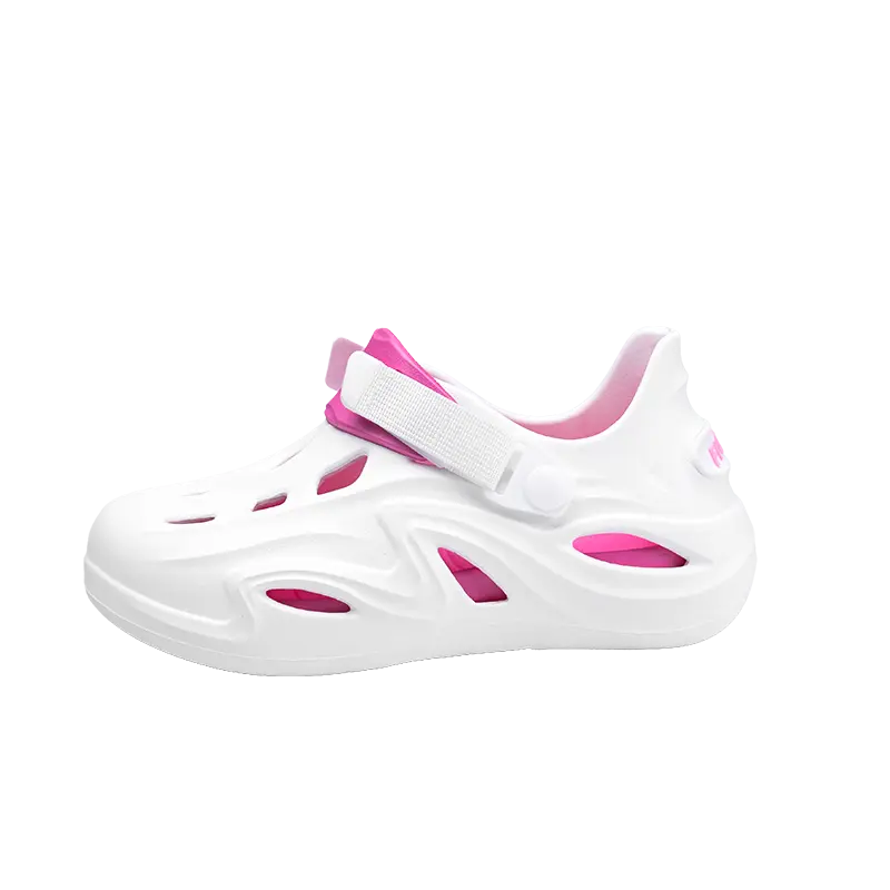 

NANJIREN Клоги унисекс белые розово-красные, цвет White Rose Red