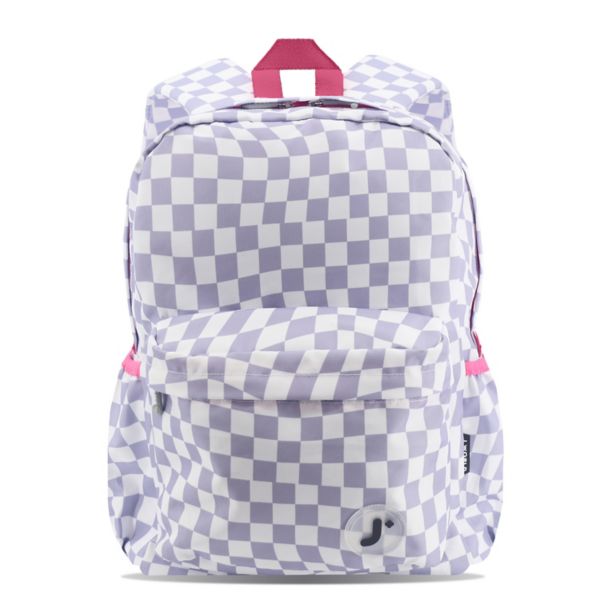 

Школьный рюкзак 17 дюймов Oz J World, цвет lavender checkers