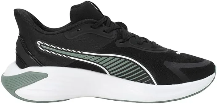 Кроссовки PUMA Adult PWR Hybrid Training Shoes, белый/черный/зеленый — фото 4