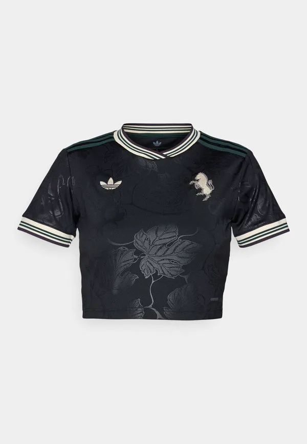 Укороченная третья футболка «ювентуса» сезона 25/26 (клубная форма) Adidas Performance, Black/Ecru Tint — фото 3
