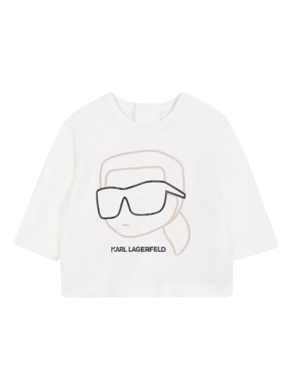 

Спортивный костюм в стиле колор-блок KARL LAGERFELD KIDS, черный