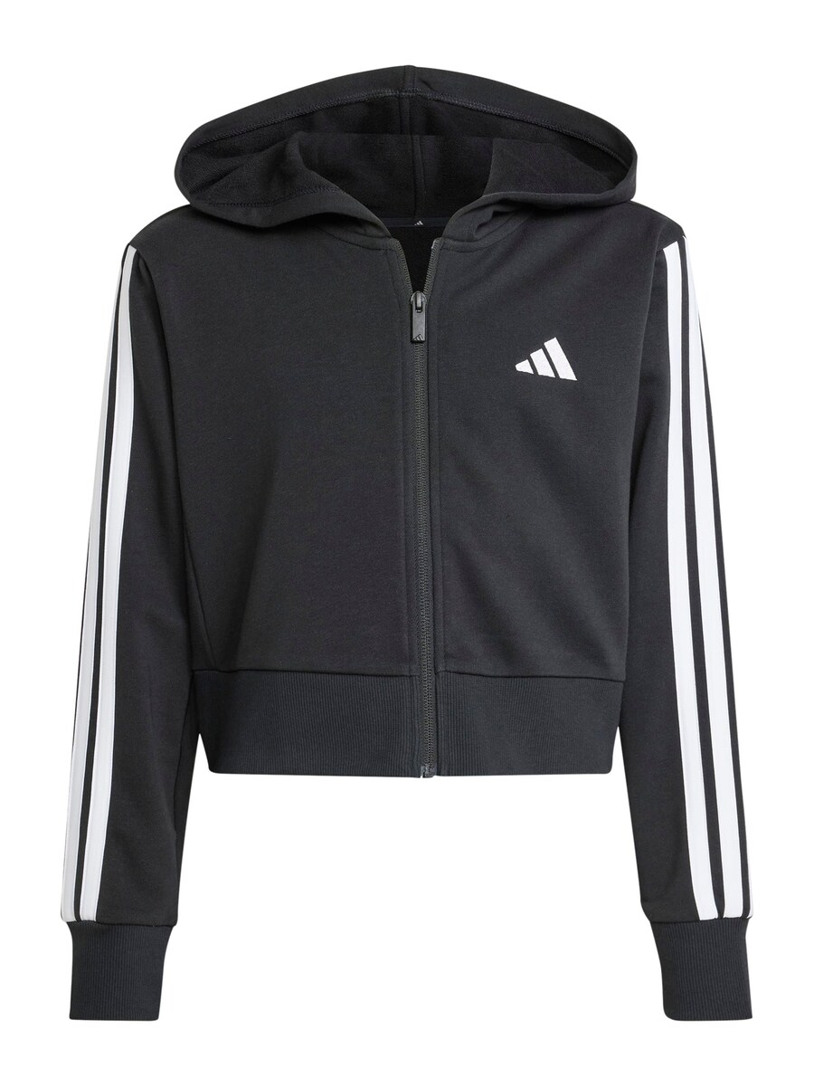 

Спортивная толстовка с капюшоном на молнии ADIDAS SPORTSWEAR Essentials, черный