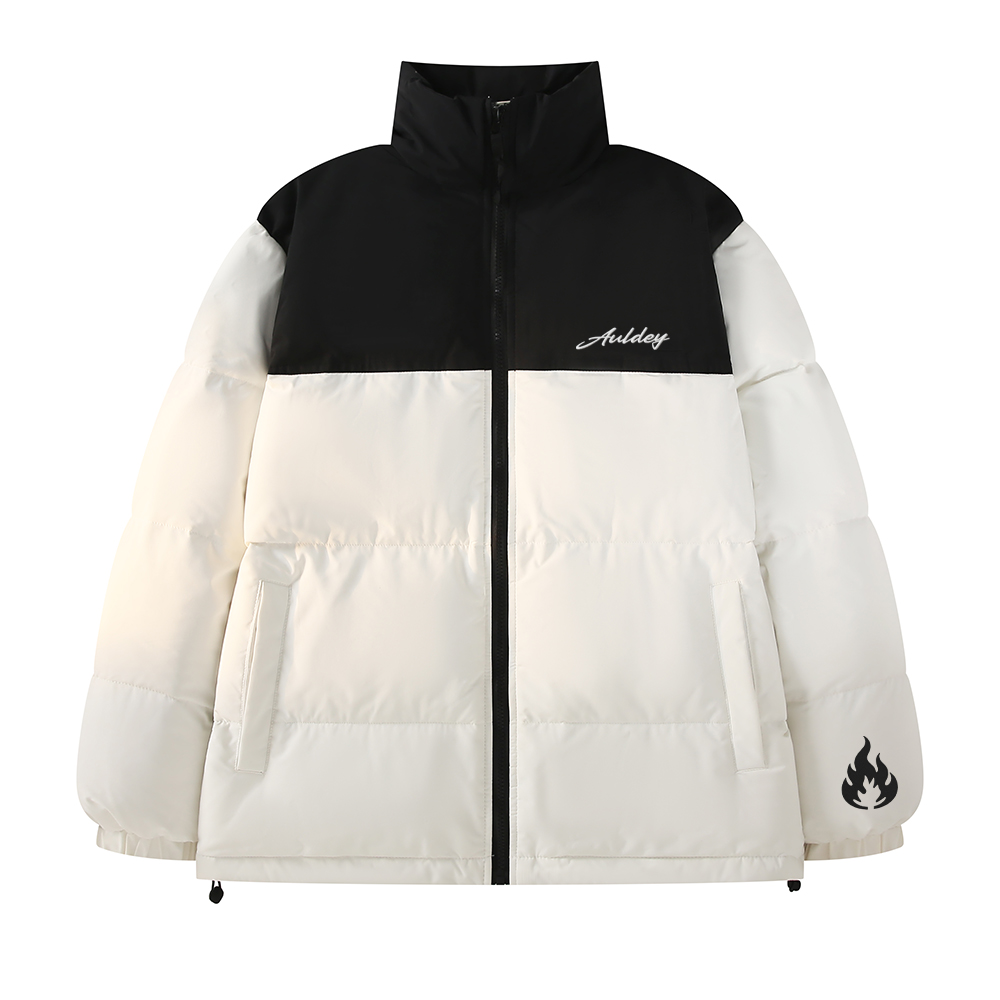 

Пуховик Unisex с воротником стойкой, легкий AULDEY, белый